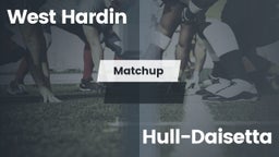 Matchup: West Hardin vs. Hull-Daisetta 2016
