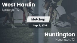 Matchup: West Hardin vs. Huntington  2016