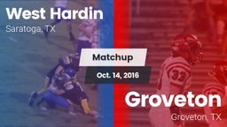 Matchup: West Hardin vs. Groveton  2016