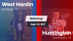 Matchup: West Hardin vs. Huntington  2017