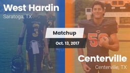 Matchup: West Hardin vs. Centerville  2017