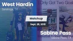 Matchup: West Hardin vs. Sabine Pass  2018