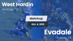 Matchup: West Hardin vs. Evadale  2019