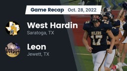 Recap: West Hardin  vs. Leon  2022