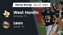 Recap: West Hardin  vs. Leon  2023