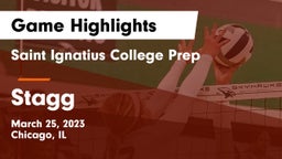 Saint Ignatius College Prep vs Stagg Game Highlights - March 25, 2023
