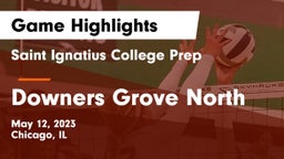 Saint Ignatius College Prep vs Downers Grove North  Game Highlights - May 12, 2023