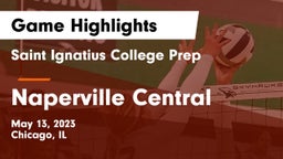 Saint Ignatius College Prep vs Naperville Central Game Highlights - May 13, 2023