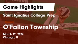 Saint Ignatius College Prep vs O'Fallon Township  Game Highlights - March 22, 2024