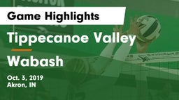 Tippecanoe Valley  vs Wabash Game Highlights - Oct. 3, 2019