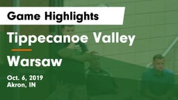 Tippecanoe Valley  vs Warsaw  Game Highlights - Oct. 6, 2019