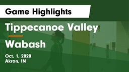 Tippecanoe Valley  vs Wabash  Game Highlights - Oct. 1, 2020