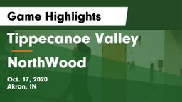Tippecanoe Valley  vs NorthWood  Game Highlights - Oct. 17, 2020