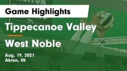 Tippecanoe Valley  vs West Noble  Game Highlights - Aug. 19, 2021