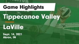 Tippecanoe Valley  vs LaVille  Game Highlights - Sept. 14, 2021