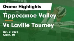 Tippecanoe Valley  vs Vs Laville Tourney  Game Highlights - Oct. 2, 2021