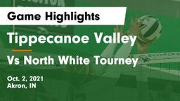 Tippecanoe Valley  vs Vs North White Tourney Game Highlights - Oct. 2, 2021