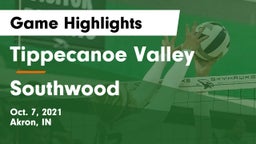 Tippecanoe Valley  vs Southwood  Game Highlights - Oct. 7, 2021