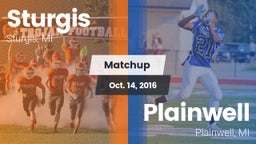 Matchup: Sturgis vs. Plainwell  2016