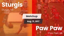 Matchup: Sturgis vs. Paw Paw  2017