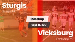 Matchup: Sturgis vs. Vicksburg  2017