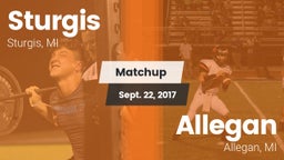Matchup: Sturgis vs. Allegan  2017