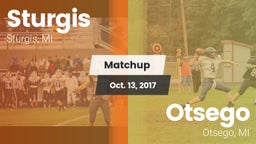 Matchup: Sturgis vs. Otsego  2017