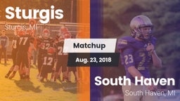 Matchup: Sturgis vs. South Haven  2018
