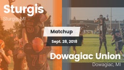 Matchup: Sturgis vs. Dowagiac Union 2018
