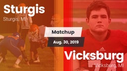Matchup: Sturgis vs. Vicksburg  2019