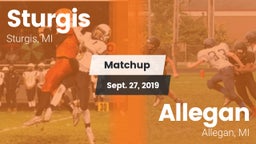 Matchup: Sturgis vs. Allegan  2019