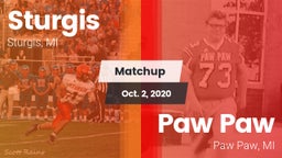 Matchup: Sturgis vs. Paw Paw  2020