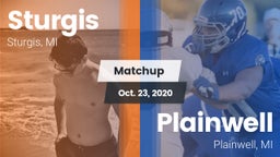 Matchup: Sturgis vs. Plainwell  2020