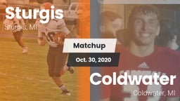 Matchup: Sturgis vs. Coldwater  2020
