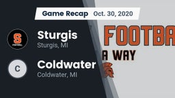 Recap: Sturgis  vs. Coldwater  2020