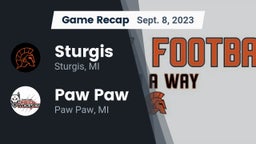 Recap: Sturgis  vs. Paw Paw  2023