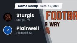 Recap: Sturgis  vs. Plainwell  2023