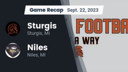 Recap: Sturgis  vs. Niles  2023