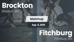 Matchup: Brockton vs. Fitchburg  2016