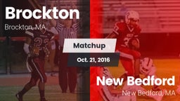 Matchup: Brockton vs. New Bedford  2016