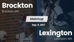 Matchup: Brockton vs. Lexington  2017