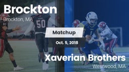 Matchup: Brockton vs. Xaverian Brothers  2018