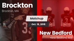 Matchup: Brockton vs. New Bedford  2018