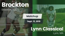 Matchup: Brockton vs. Lynn Classical  2019