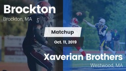 Matchup: Brockton vs. Xaverian Brothers  2019