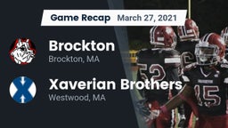 Recap: Brockton  vs. Xaverian Brothers  2021