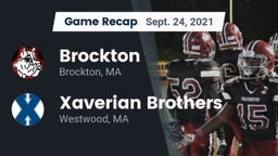 Recap: Brockton  vs. Xaverian Brothers  2021