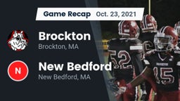 Recap: Brockton  vs. New Bedford  2021