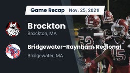 Recap: Brockton  vs. Bridgewater-Raynham Regional  2021