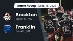 Recap: Brockton  vs. Franklin  2022